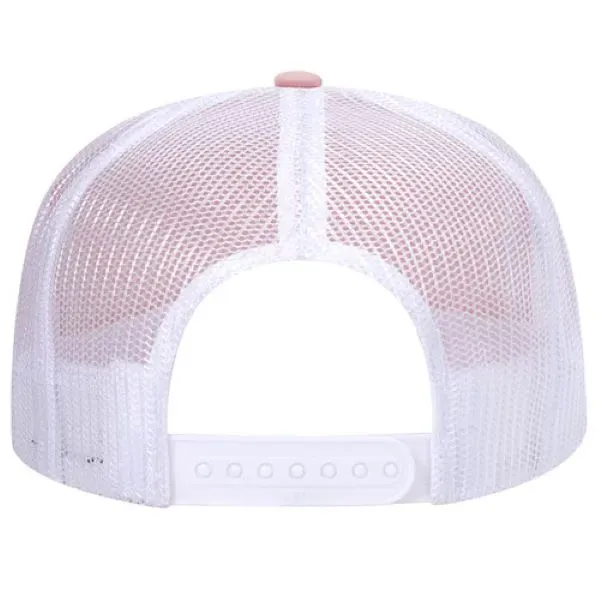 5 Panel High Crown Foam Front Mesh Back Trucker Hat - 5 Panel High Crown Foam Front Mesh Back Trucker Hat - Image 303 of 321