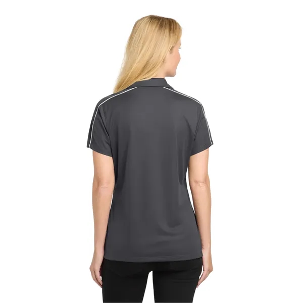 Sport-Tek Women's Micropique Sport-Wick Piped Polo. - Sport-Tek Women's Micropique Sport-Wick Piped Polo. - Image 16 of 24
