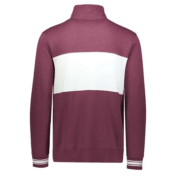 Holloway Men's All-American Fleece Colorblocked Quarter-Z... - Holloway Men's All-American Fleece Colorblocked Quarter-Z... - Image 8 of 16