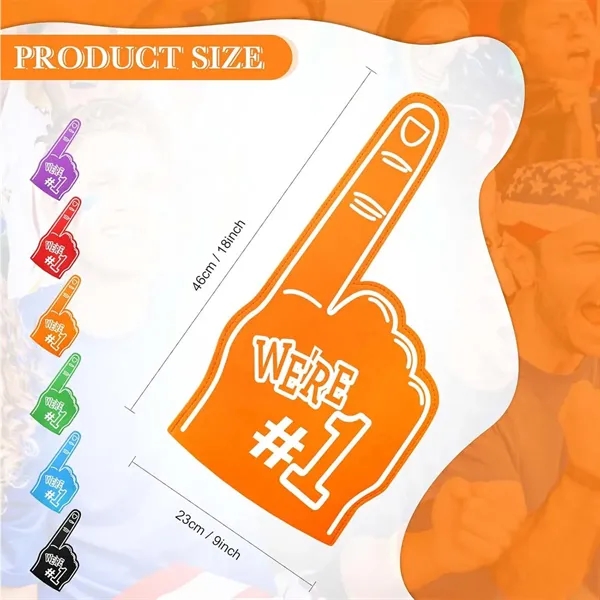 18 Inch Giant Foam Finger - 18 Inch Giant Foam Finger - Image 1 of 4