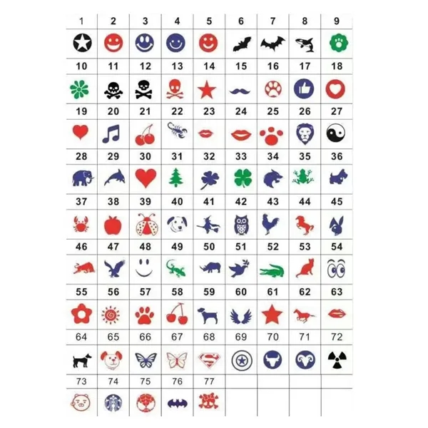 Custom Unique Golf Ball Markers Ink Stamps - Custom Unique Golf Ball Markers Ink Stamps - Image 2 of 4