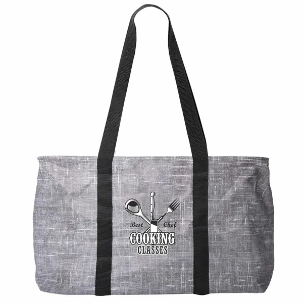 Bohemian Non-Woven Collapsible Tote - Bohemian Non-Woven Collapsible Tote - Image 0 of 12