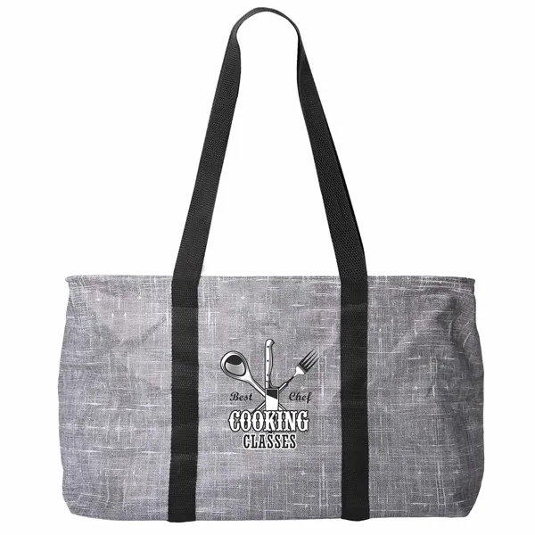 Bohemian Non-Woven Collapsible Tote - Bohemian Non-Woven Collapsible Tote - Image 3 of 12