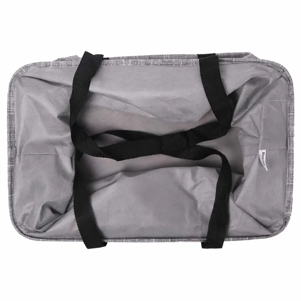 Bohemian Non-Woven Collapsible Tote - Bohemian Non-Woven Collapsible Tote - Image 4 of 12