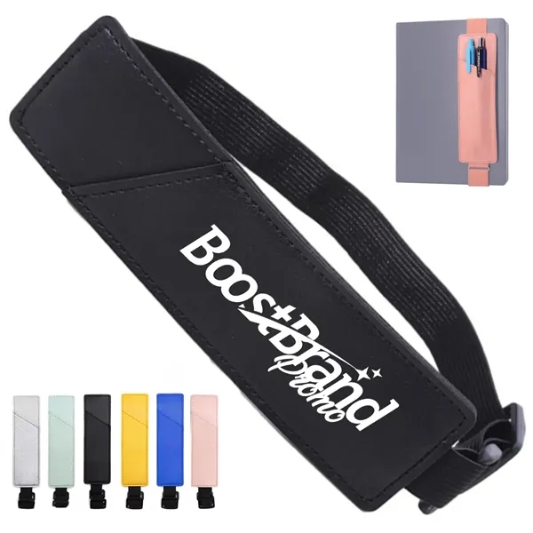 Adjustable Elastic Notebook Pen Holder Band - Adjustable Elastic Notebook Pen Holder Band - Image 0 of 5