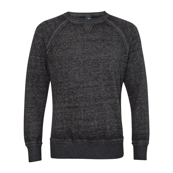 J. America Men's Vintage Zen Fleece Crewneck Sweatshirt - J. America Men's Vintage Zen Fleece Crewneck Sweatshirt - Image 5 of 6