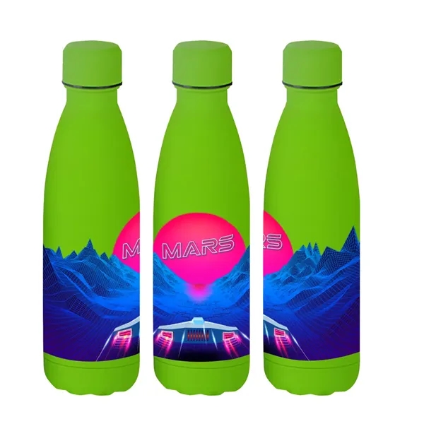 17 oz. Vacuum Insulated Matte Soft Touch Steel Bottle - 17 oz. Vacuum Insulated Matte Soft Touch Steel Bottle - Image 10 of 25