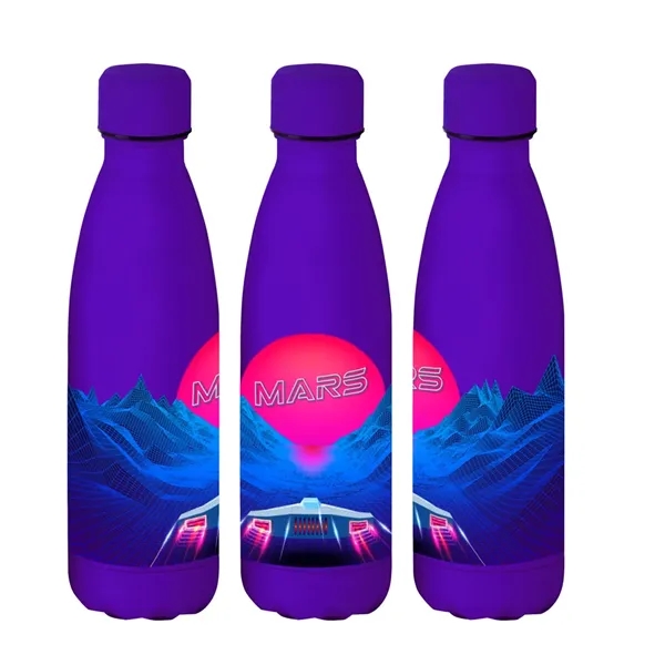 17 oz. Vacuum Insulated Matte Soft Touch Steel Bottle - 17 oz. Vacuum Insulated Matte Soft Touch Steel Bottle - Image 13 of 25