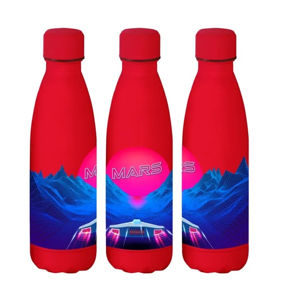 17 oz. Vacuum Insulated Matte Soft Touch Steel Bottle - 17 oz. Vacuum Insulated Matte Soft Touch Steel Bottle - Image 16 of 25