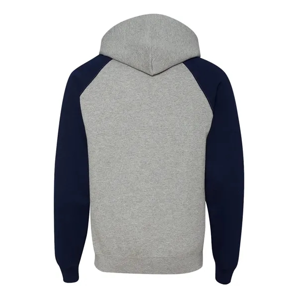JERZEES Unisex Nublend® Colorblocked Raglan Hooded Sweats... - JERZEES Unisex Nublend® Colorblocked Raglan Hooded Sweats... - Image 6 of 12