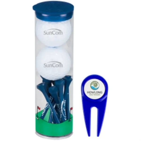 Wilson Ultra 2-Golf Ball Tube with Divot Tool and Tees
