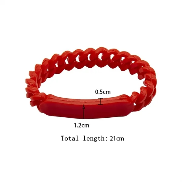 Twist Silicone Bracelet - Twist Silicone Bracelet - Image 2 of 4