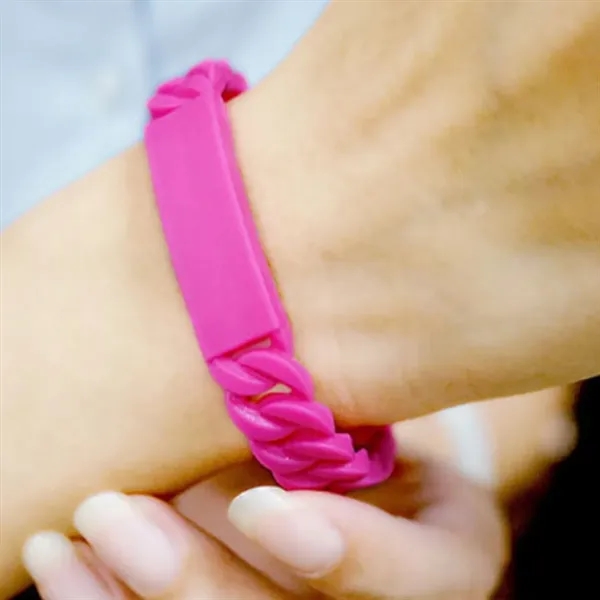 Twist Silicone Bracelet - Twist Silicone Bracelet - Image 3 of 4