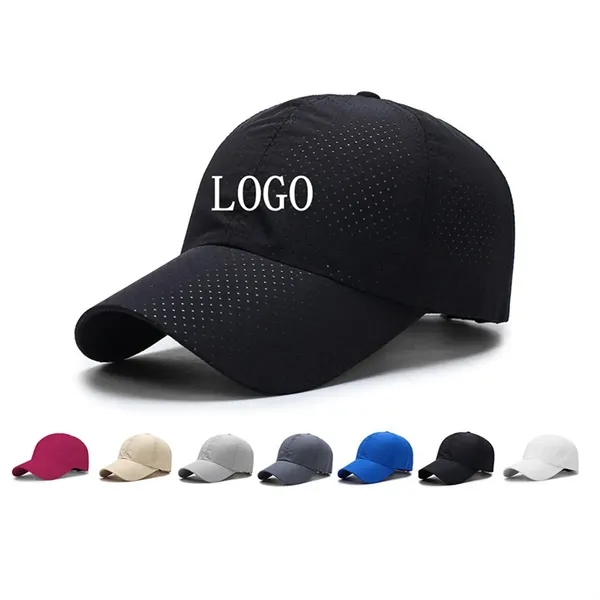 Breathable Quick Dry Cap - Breathable Quick Dry Cap - Image 0 of 3