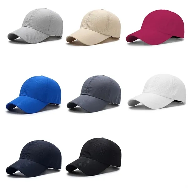 Breathable Quick Dry Cap - Breathable Quick Dry Cap - Image 1 of 3