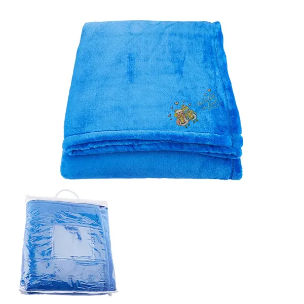 Mink Touch Luxury Fleece Blanket - Mink Touch Luxury Fleece Blanket - Image 3 of 9
