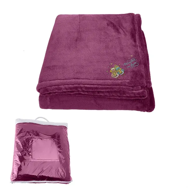 Mink Touch Luxury Fleece Blanket - Mink Touch Luxury Fleece Blanket - Image 6 of 9