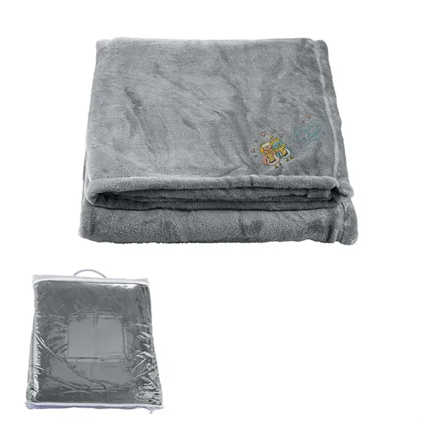 Mink Touch Luxury Fleece Blanket - Mink Touch Luxury Fleece Blanket - Image 8 of 9