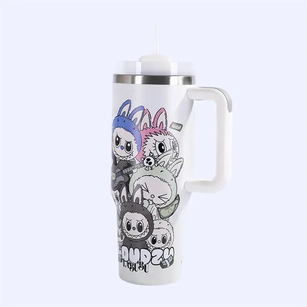 40oz H2.0 Labubu Printing Stainless Steel Tumbler - 40oz H2.0 Labubu Printing Stainless Steel Tumbler - Image 3 of 9