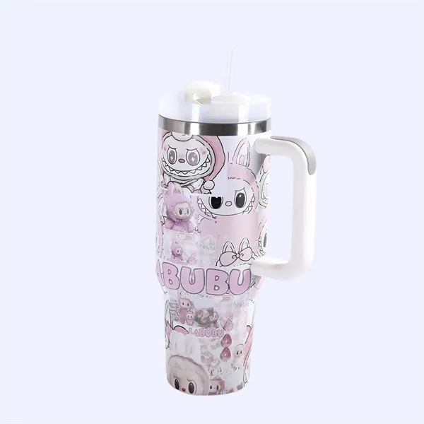 40oz H2.0 Labubu Printing Stainless Steel Tumbler - 40oz H2.0 Labubu Printing Stainless Steel Tumbler - Image 7 of 9