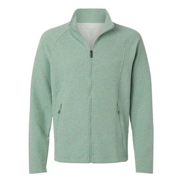 North End Men's Spirit Textured Full-Zip