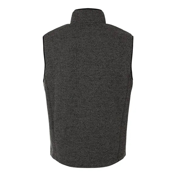 North End Men's Jasper Jacquard Fleece Vest - North End Men's Jasper Jacquard Fleece Vest - Image 3 of 6