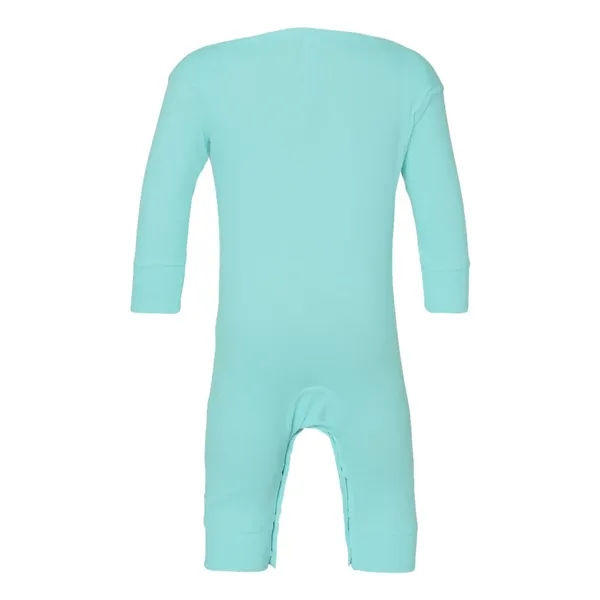 Rabbit Skins Infant Long Legged Baby Rib Bodysuit - Rabbit Skins Infant Long Legged Baby Rib Bodysuit - Image 4 of 22