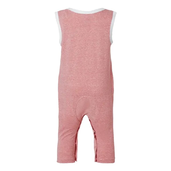 Rabbit Skins Infant Harborside Melange Tank Romper - Rabbit Skins Infant Harborside Melange Tank Romper - Image 6 of 10