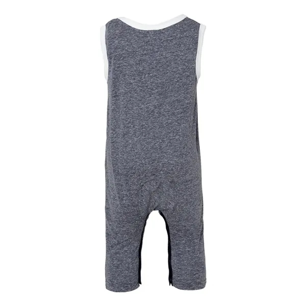 Rabbit Skins Infant Harborside Melange Tank Romper - Rabbit Skins Infant Harborside Melange Tank Romper - Image 8 of 10