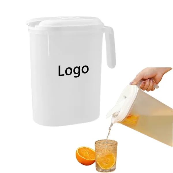 Large Capacity Plastic Water Pitcher With Handle - Large Capacity Plastic Water Pitcher With Handle - Image 0 of 2
