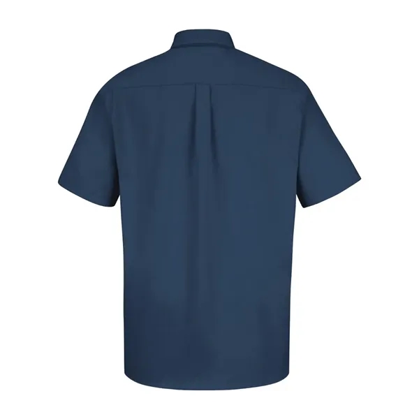 Red Kap Men's Short Sleeve 100% Cotton Dress Shirt - Red Kap Men's Short Sleeve 100% Cotton Dress Shirt - Image 2 of 4