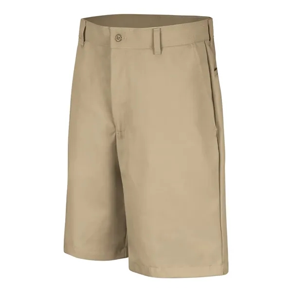 Red Kap Men's Cotton Casual Plain Front Shorts