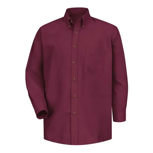 Red Kap Men's Poplin Dress Shirt - Red Kap Men's Poplin Dress Shirt - Image 9 of 54