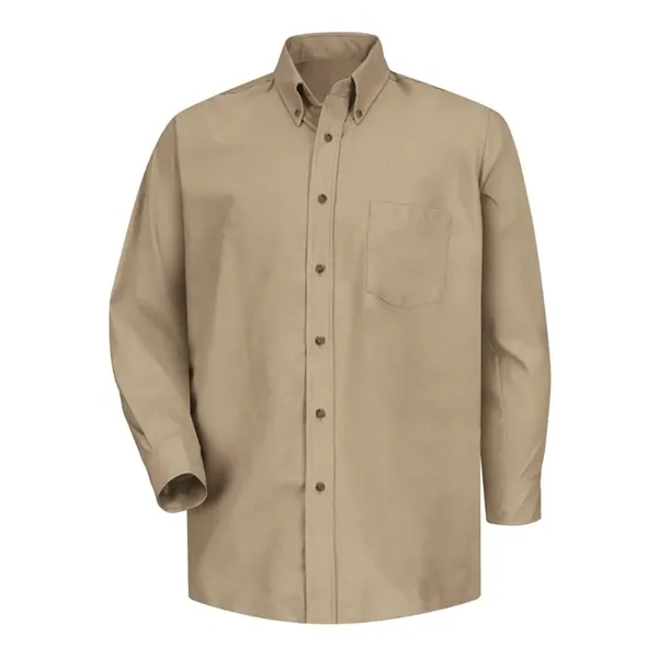 Red Kap Men's Poplin Dress Shirt - Red Kap Men's Poplin Dress Shirt - Image 16 of 54