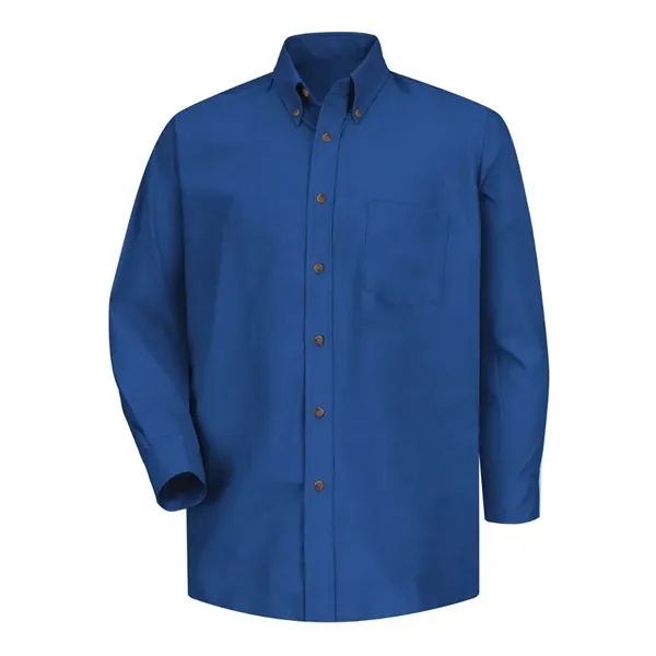 Red Kap Men's Poplin Dress Shirt - Red Kap Men's Poplin Dress Shirt - Image 41 of 54