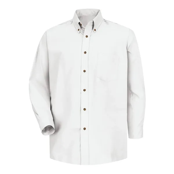 Red Kap Men's Poplin Dress Shirt - Red Kap Men's Poplin Dress Shirt - Image 49 of 54