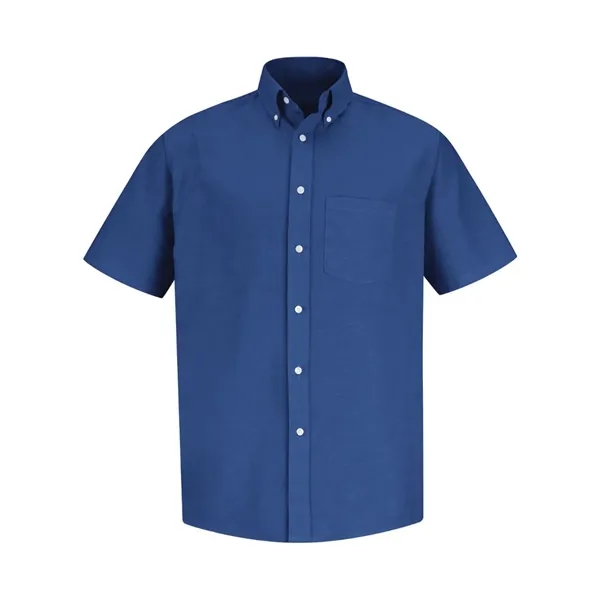 Red Kap Men's Extended Sizes Executive Oxford Dress Shirt - Red Kap Men's Extended Sizes Executive Oxford Dress Shirt - Image 3 of 10