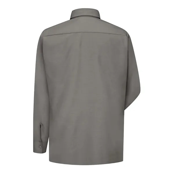 Red Kap Men's Ripstop Long Sleeve Shirt - Red Kap Men's Ripstop Long Sleeve Shirt - Image 6 of 12