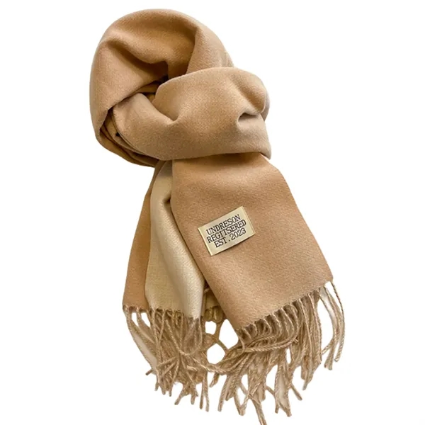 Double-sided cashmere scarf - Double-sided cashmere scarf - Image 8 of 17