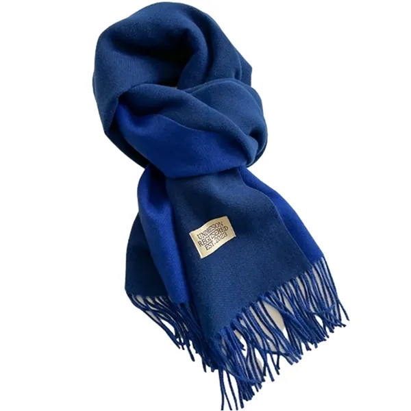 Double-sided cashmere scarf - Double-sided cashmere scarf - Image 11 of 17