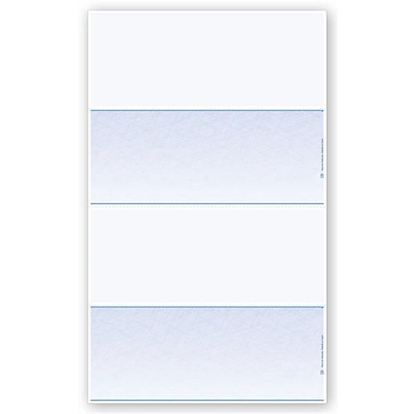 Blank Laser Check, 2-Up - Blank Laser Check, 2-Up - Image 0 of 1