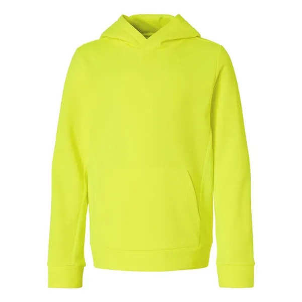 Team 365 Youth Squad Hooded Tech Fleece Pullover - Team 365 Youth Squad Hooded Tech Fleece Pullover - Image 3 of 24