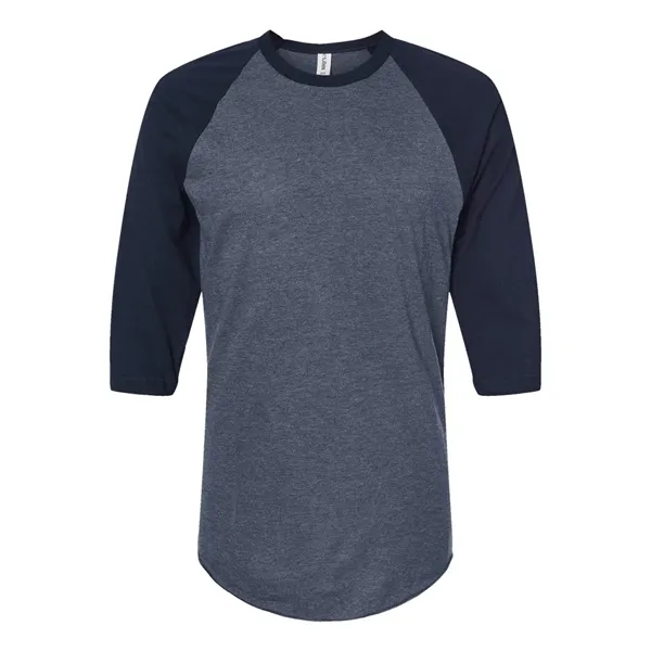 Tultex Unisex Fine Jersey Raglan T-Shirt - Tultex Unisex Fine Jersey Raglan T-Shirt - Image 7 of 38