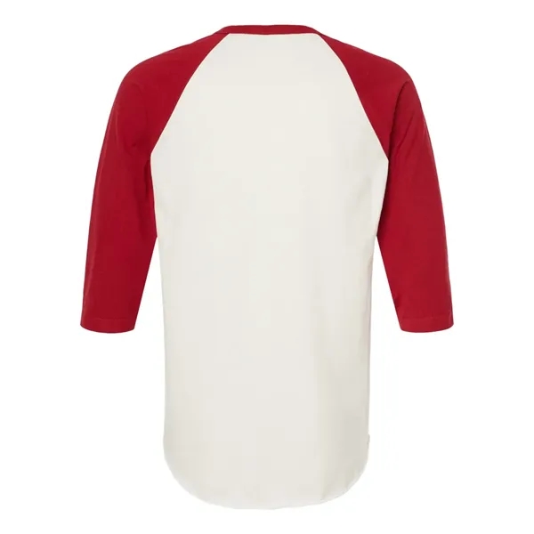 Tultex Unisex Fine Jersey Raglan T-Shirt - Tultex Unisex Fine Jersey Raglan T-Shirt - Image 23 of 38
