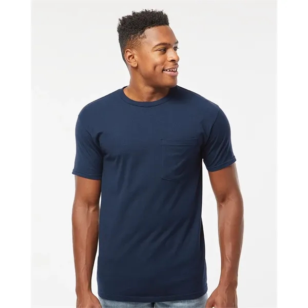 Tultex Unisex Heavyweight Jersey Pocket T-Shirt