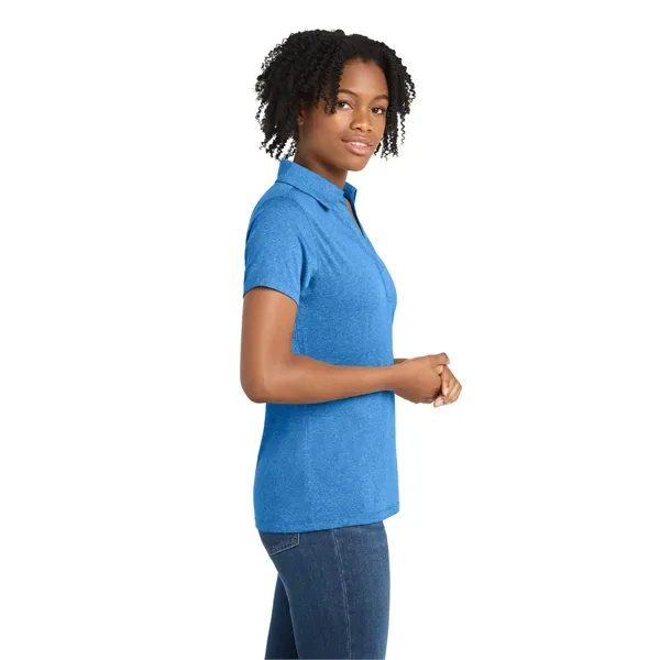 Sport-Tek Women's Heather Contender Polo. - Sport-Tek Women's Heather Contender Polo. - Image 2 of 54