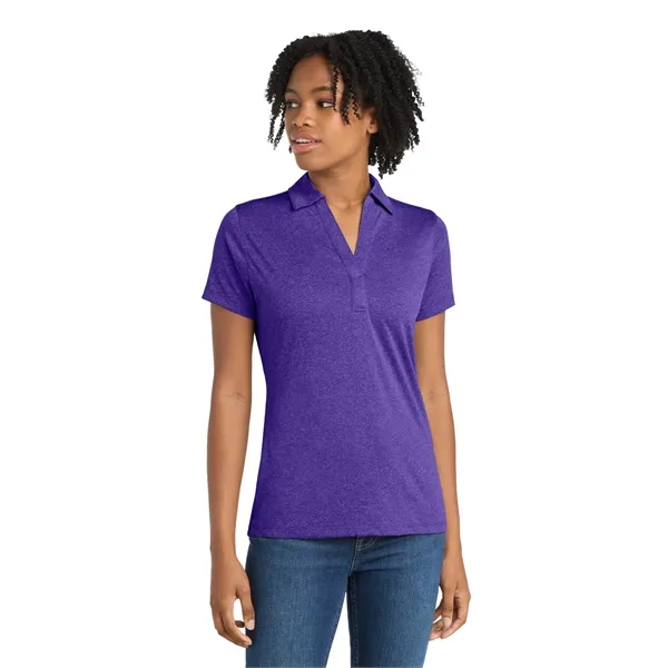 Sport-Tek Women's Heather Contender Polo. - Sport-Tek Women's Heather Contender Polo. - Image 40 of 54