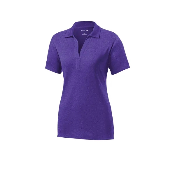 Sport-Tek Women's Heather Contender Polo. - Sport-Tek Women's Heather Contender Polo. - Image 43 of 54