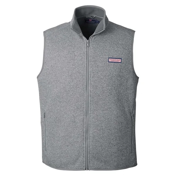 vineyard vines Men's Mountain Sweater Fleece Vest - vineyard vines Men's Mountain Sweater Fleece Vest - Image 1 of 4
