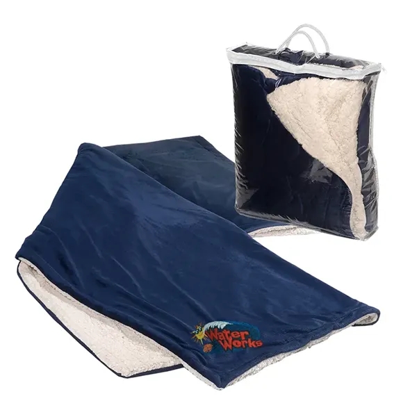 Micro Mink Sherpa Blanket - Micro Mink Sherpa Blanket - Image 6 of 17